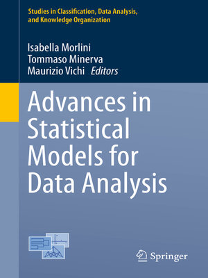 cover image of Advances in Statistical Models for Data Analysis